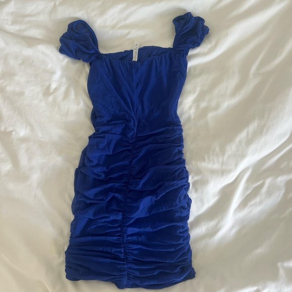 Lucy in the Sky Women's Blue Dress - Picture 2 of 2